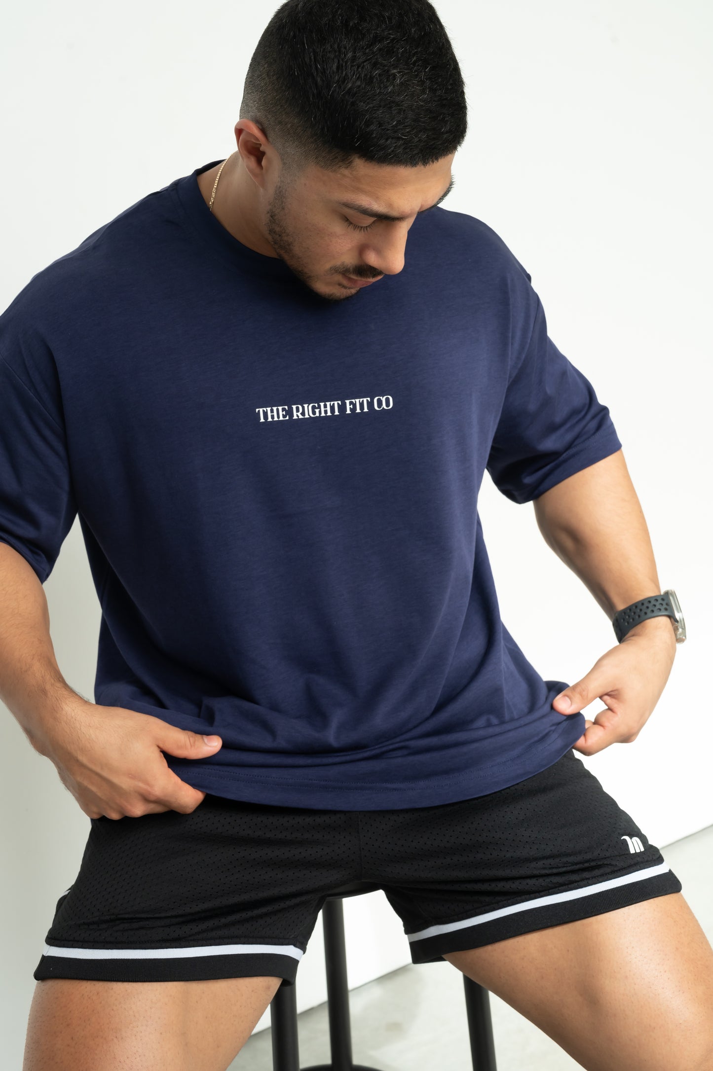 Baggy Comfort T -Navy